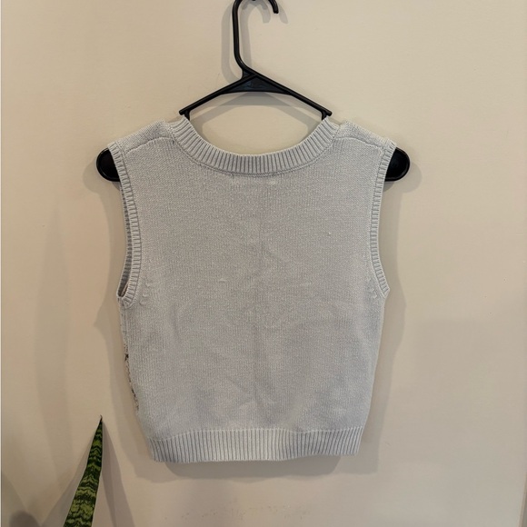 Moon and Madison Argyle Sweater Vest - Picture 5 of 5